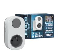 Mecanix®- Répulsif Souris et Rats - Ultrasons Souris et Rats à Fréquences Variables, 30-50m² - sans Danger pour Enfants et Animaux - Anti-Rongeurs Efficace pour l’Intérieur (Ultrasons 30 m²)