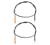 MECCANIXITY 2 capteurs thermiques NTC 20 K, sonde sensible au cuivre 50 cm, thermomètre numérique avec rallonge, transmetteur de température pour