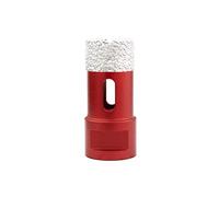 Meccion Scie Cloche Diamant Foret avec Filetage M14 pour le forage à sec ou humide de manière professionnelleà sec en Porcelaine, Carrelage, Granit, Marbre, Verre (28mm)