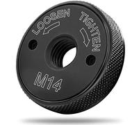 Meccion SDS Clic M14 Écrou de serrage rapide pour meuleuse d'angle Noir