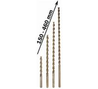 Mèche à bois hélicoïdale HSS-G 5,0x150mm version longue FAMAG - 1599.105 G