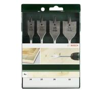 Mèche à bois plate à queue à six pans set 5.5mm - 4 pièces