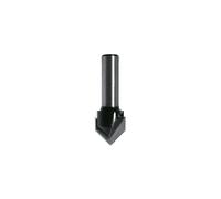 Leman Machine Fraise rainure en V 90° HM Ø14 mm LU 13 mm queue Ø8 mm