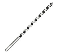 Mèche Bois Hélicoïdale Extra Longue 12 x 300 mm,Foret Bois avec Tige Hexagonale et Revêtement Titane pour Perçage de Trous Profonds | Outil de Bricolage pour Bois Tendres et Durs, PVC