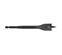 Mèche bois plate Ø 22 mm Tivoly Technic Queue hexagonale 6,35 mm, Corps renforcé, Double brise copeau