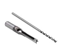 Mèche Carrée pour Bois 20mm Foret à Mortaiser Carré Acier HSS Outil de Menuiserie Perçage Précis Stable pour Atelier Bricolage Travail du Bois