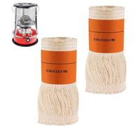 Meche Chauffage Petrole,Meche Poele a Petrole,2 Pièces Mèche De Rechange pour Chauffage,Mèches De Poêle Au Kérosène,Mèches De Bougies À Huile,Mèche pour Lampe à Pétrole Kérosène Compatible
