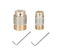 Mèche de meulage diamant MCBL1 MCBL58 pour vitrail, céramique, meule diamant pour polissage et forage (2,5 cm et 1,5 cm)