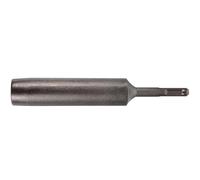 Mèche de Mise à Terre à Tige Ronde 25mm pour Tiges 3/4 et 5/8 | Acier Argenté, Compatible Perceuses à Percussion Rotatives, Ouverture de Douille 25mm, Design Compact