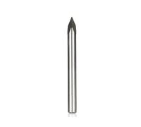 Mèche de routeur CNC à tige de 4-6mm, mèches de gravure pyramidale à 3 bords, fraise en bout de carbure 20/30/40/45/60/90 degrés, outil de fraisage de routeur CNC(4x0.3x60)