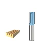 Mèche de routeur droite for le travail du bois de qualité industrielle, coupe-bordure métrique à Double tranchant, lame en carbure, outils CNC(5pcs,12.7x15x30)