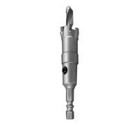 Mèche de scie cloche pour métal, carbures trempés, perçage, 15mm | La lame renforcée en carbure permet un perçage précis dans les feuilles d ' aluminium en acier inoxydable et une