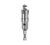 Mèche de scie cloche pour métal, carbures trempés, perçage, 20mm | La lame renforcée en carbure permet un perçage précis dans les feuilles d ' aluminium en acier inoxydable et une