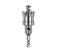 Mèche de scie cloche pour métal, carbures trempés, perçage, 25mm | La lame renforcée en carbure permet un perçage précis dans les feuilles d ' aluminium en acier inoxydable et une
