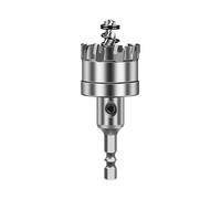 Mèche de scie cloche pour métal, carbures trempés, perçage, 35mm | La lame renforcée en carbure permet un perçage précis dans les feuilles d ' aluminium en acier inoxydable et une