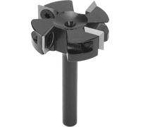 Mèche de toupie de surfaçage à 4 goujures, queue de 8 mm, diamètre de coupe de 40 mm Mèche de toupie de rabotage pour le travail du bois