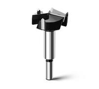 Mèche Forstner 52,5 mm pour bois, longueur 92 mm, avec tige ronde, pour bois, bois dur, panneaux de fibres