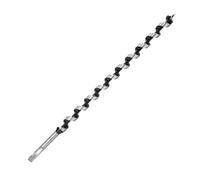 Mèche Hélicoïdale Acier D.16 x Lu. 160 x Lt. 235 mm - Q. 6 Pans - Précision et Performance pour Charpente - Diamwood