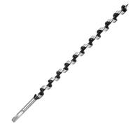 Mèche Hélicoïdale Acier D.20 x Lu. 520 x Lt. 600 mm - Q. 6 Pans - Précision et Performance pour Charpente - Diamwood