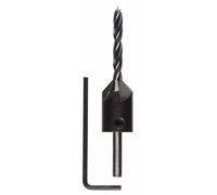 Mèche hélicoïdale avec fraise à lamer diamètre 5 mm longueur 85 mm BOSCH 2608596392