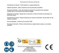 Mèche SDS 4 Têtes 22x600 mm - Acier - Norme SDS - Performance et Précision - D-Work