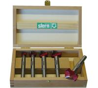 Mèches à métaux d'art Stern HM à queue cylindrique Casquette à bois Mèches à bois ø 15 - 35 mm 5 pièces