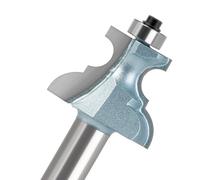 Mèches de toupie à tige de 12mm 1/2 pouces, mèche de moulage de bord, outils for le travail du bois, outil de ligne, lame en acier au tungstène, 1 pièce(12.7mm shank)