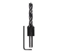 Bosch Mèche hélicoïdale à bois 2608596396 – 10 mm, fraise à lamer 90° – 1 pièce