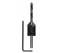 Mèches hélicoïdales à bois avec fraise à lamer 5x45x85mm - BOSCH - 2608596392