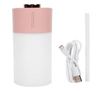 MechKit - humidificateur coloré, brume silencieuse Portable de grande capacité pour la maison, le bureau et la voiture (Pink)