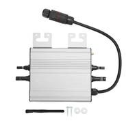 MechKit Onduleur Solaire 800W avec WiFi, Entrée Module PV 20 V à 60 V CC ou Batterie 36 V/48 V CC Onduleur Micro Sortie CA 180 V à 265 V, MPPT à 99%, Étanche IP65, Surveillance Via Application