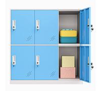 MECOLOR petite armoire de4,6et9 portes pour les employés ou le personnel de bureau en métal pour la maison,les supermarchés,les gymnases, les centres commerciaux pour les documents,les tissus les sacs