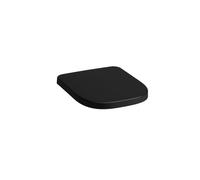 Meda abattant wc déclips frein de chute charn acier inoxyd noir mat 445x365x50 - LAUFEN H8911137160001