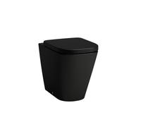 Meda cuvette au sol alim indpte silent flush ss bride sh sv noir mat 540x360x430 - LAUFEN H8231117160001