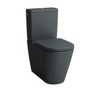 Meda cuvette au sol silent flush ss bride sh sv graphite mat 680x360x430 - LAUFEN H8241117580001
