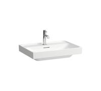 Meda lavabo mural ou à poser sur meuble blanc lcc 650x460x80 mm - LAUFEN H8101144001041