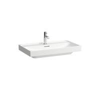 Meda lavabo mural ou à poser sur meuble blanc mat 800x460x80 mm - LAUFEN H8101177571091