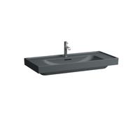 Meda lavabo mural ou à poser sur meuble graphite mat 1000x460x80 mm - LAUFEN H8101197581081