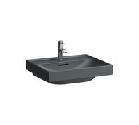 Meda lavabo mural ou à poser sur meuble graphite mat 550x460x80 mm - LAUFEN H8101127581041