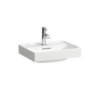 Meda lave-mains mural ou à poser sur meuble blanc lcc 450x350x80 mm - LAUFEN H8151114001041