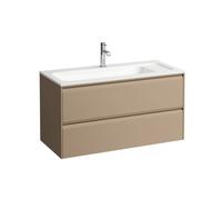 Meda meuble 1000 2t pour lavabo marbond 814118 cappuccino 970x440x505 - LAUFEN H4216920114651