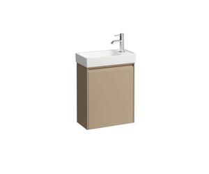 Meda meuble 460 1p charnières à d pour lave-mains 815113 cappuccino 435x220x515 - LAUFEN H4215520114651