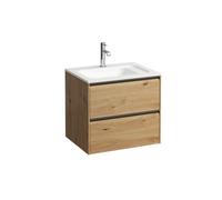 Meda meuble 600 2t pour lavabo marbond 814113 chêne sauvage 570x440x505 - LAUFEN H4216720112671