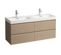 Meda meuble sous lavabo 1300 2t pour lavabo 814112 cappuccino 1285x450x515 mm - LAUFEN H4216440114651