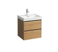 Meda meuble sous lavabo 550 2t pour lavabo 810112 chêne sauvage 535x450x515 mm - LAUFEN H4215620112671