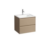 Meda meuble sous lavabo 600 2t pour lavabo marbond 814113 cappuccino 570x440x505 - LAUFEN H4216720114651