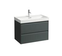 Meda meuble sous lavabo 800 2t pour lavabo 810117 gris traffic 785x450x515 mm - LAUFEN H4216120112661