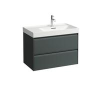 Meda meuble sous lavabo 800 2t pour lavabo 817115 gris traffic 785x450x515 mm - LAUFEN H4215920112661