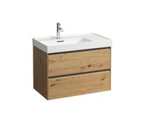 Meda meuble sous lavabo 800 2t pour lavabo 817116 chêne sauvage 785x450x515 mm - LAUFEN H4216020112671