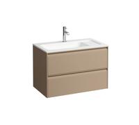 Meda meuble sous lavabo 800 2t pour lavabo marbond 814117 cappuccino 770x440x505 - LAUFEN H4216820114651